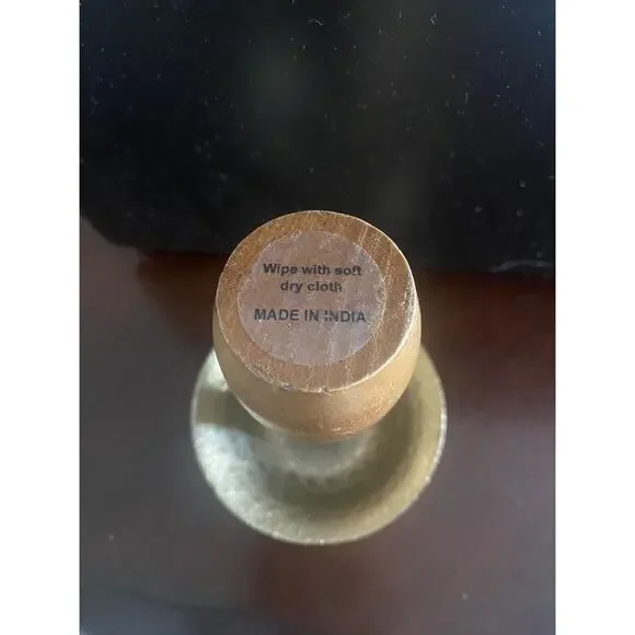 MCM Style Brass Mushroom 5 Inches - Picture 3 of 4